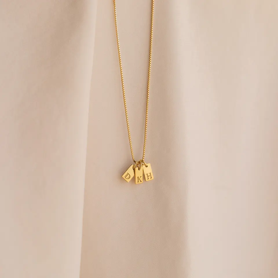 Tag necklace