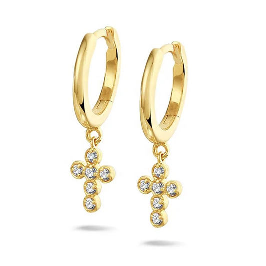 Cross earrings