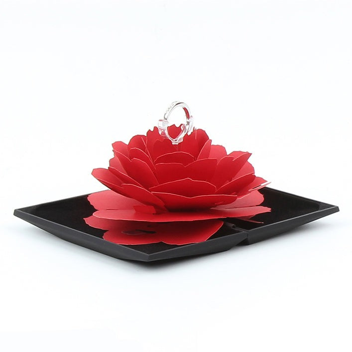 red reveal ring case