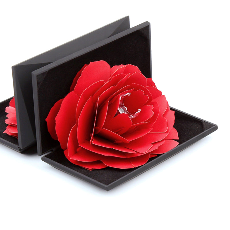 red reveal ring case