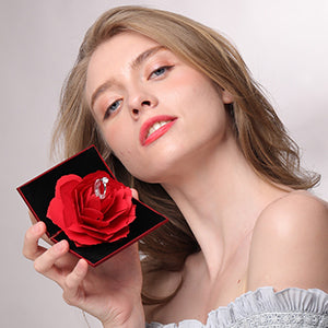 red reveal ring case